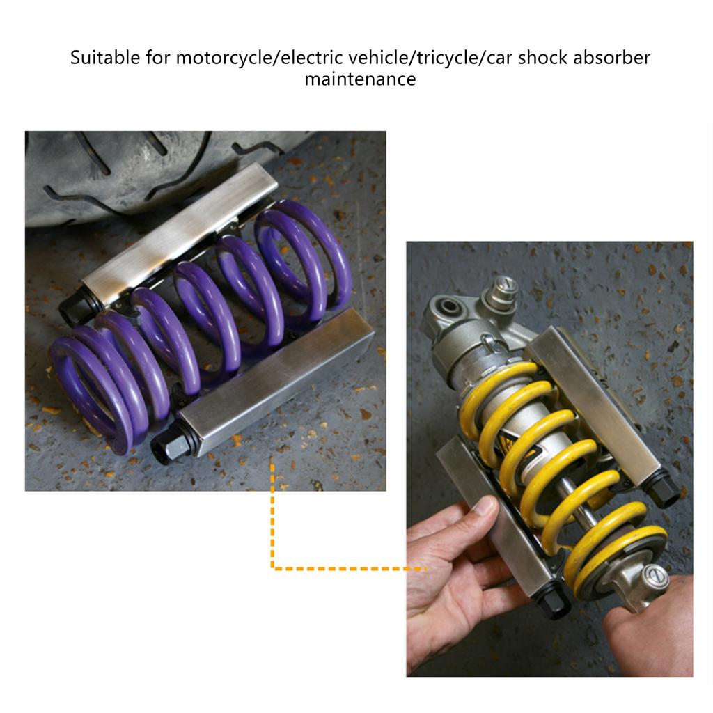 Strumento di compressione molla ammortizzatore per bici, Compressore molla ammortizzatore per moto per una facile regolazione delle sospensioni
