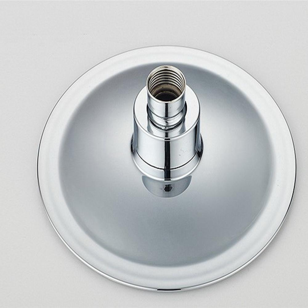 6 Inch 360 Rotating Large Shower Head Bathroom Stainless Steel Rain Spray Top Water-saving High Turbo Pressure Shower
