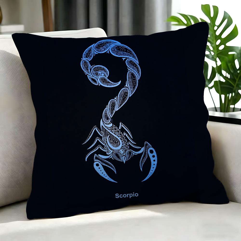 Rock Scorpions Cushion Cover Cushion Cover Set 4Pcs 50X50 45X45 40X40 Pillowcase Decorative Sofa Home Decor