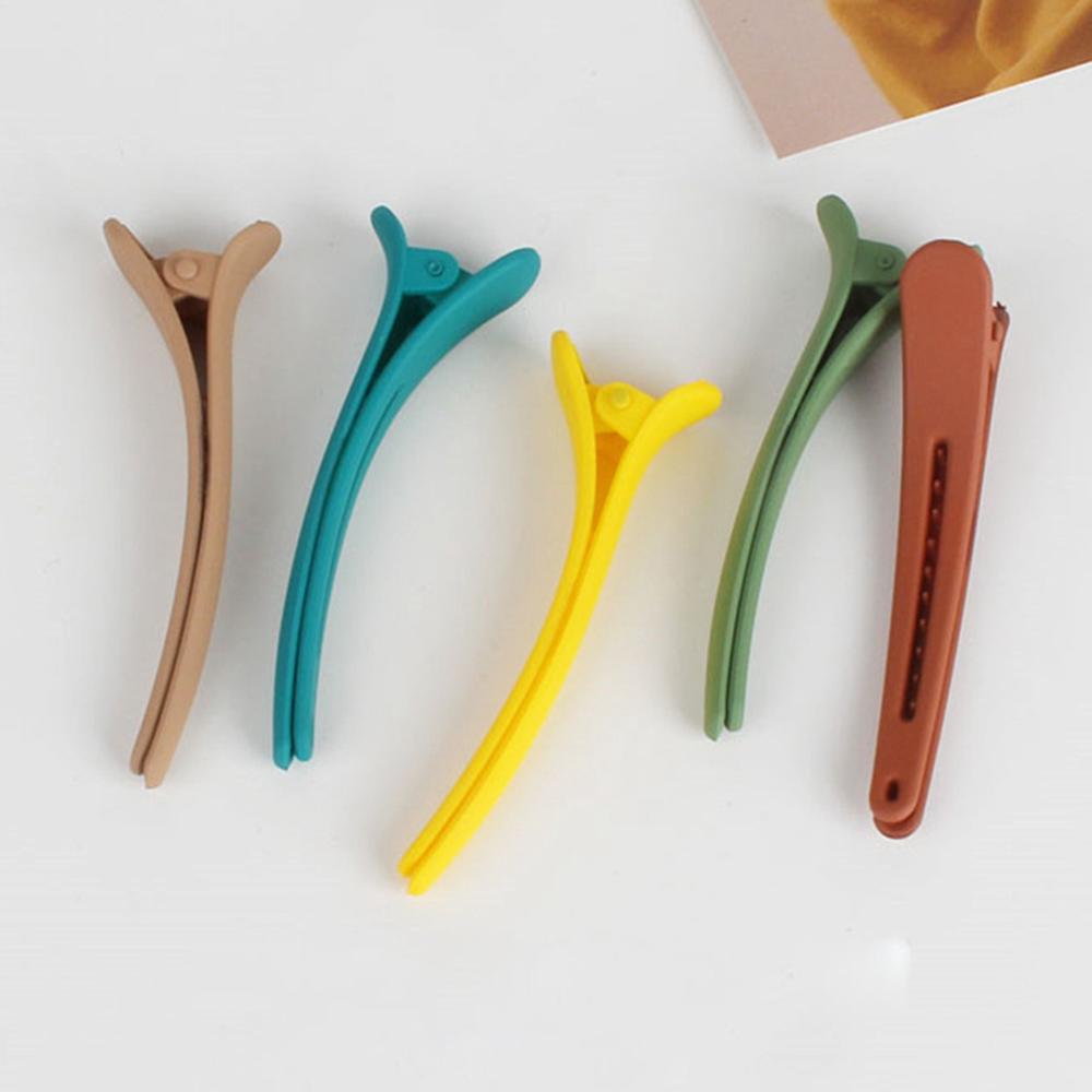 10PCS Hair Clips for Styling Colorful Plastic Duckbill Hair Barrettes Hair Sectioning Clips Hairdressing Tool Kit for