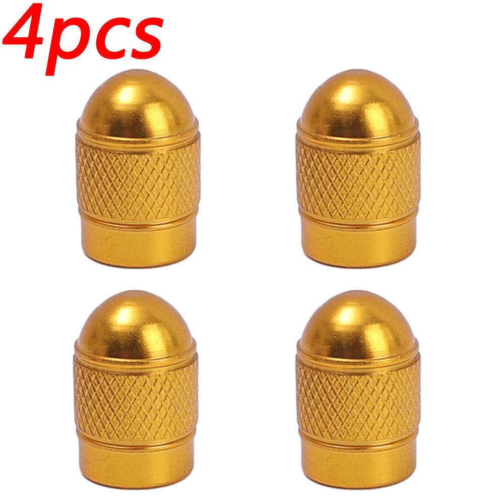 1/2/4/5pcs Aluminum Alloy Valve Caps Car Tire Valve Stems Cap Tire Valve Cap Bike Motorcycles Dust Proof Valve Stem Cap