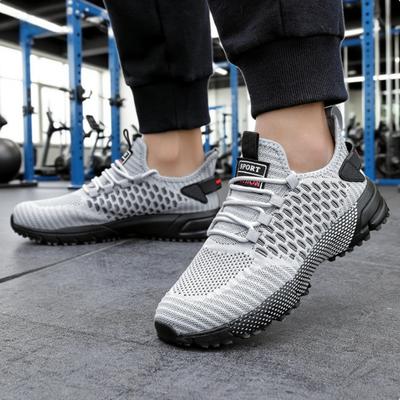 Herren Sneaker Leicht Atmungsaktiv Modisch Mesh Laufschuhe Bequem Luxuriöse Marke Männlich Tenis Masculino Tenis Masculino