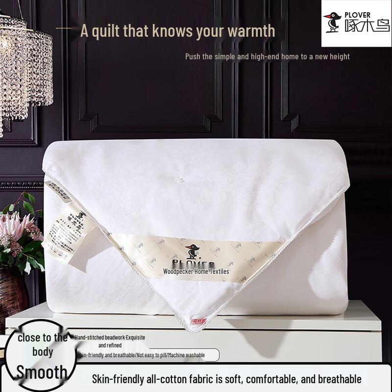 

PLOVER Pure Cotton Jacquard Mulberry Silk Comforter