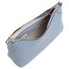 MICHAEL KORS Jet Set zipper closure cow split leather shoulder bag medium women's light blue