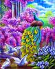 5D DIY Diamond Embroidery Full Set Cross Stitch Peacock Full Square Round Diamond Painting Animal Picture Of Rhinestone Decor For Home