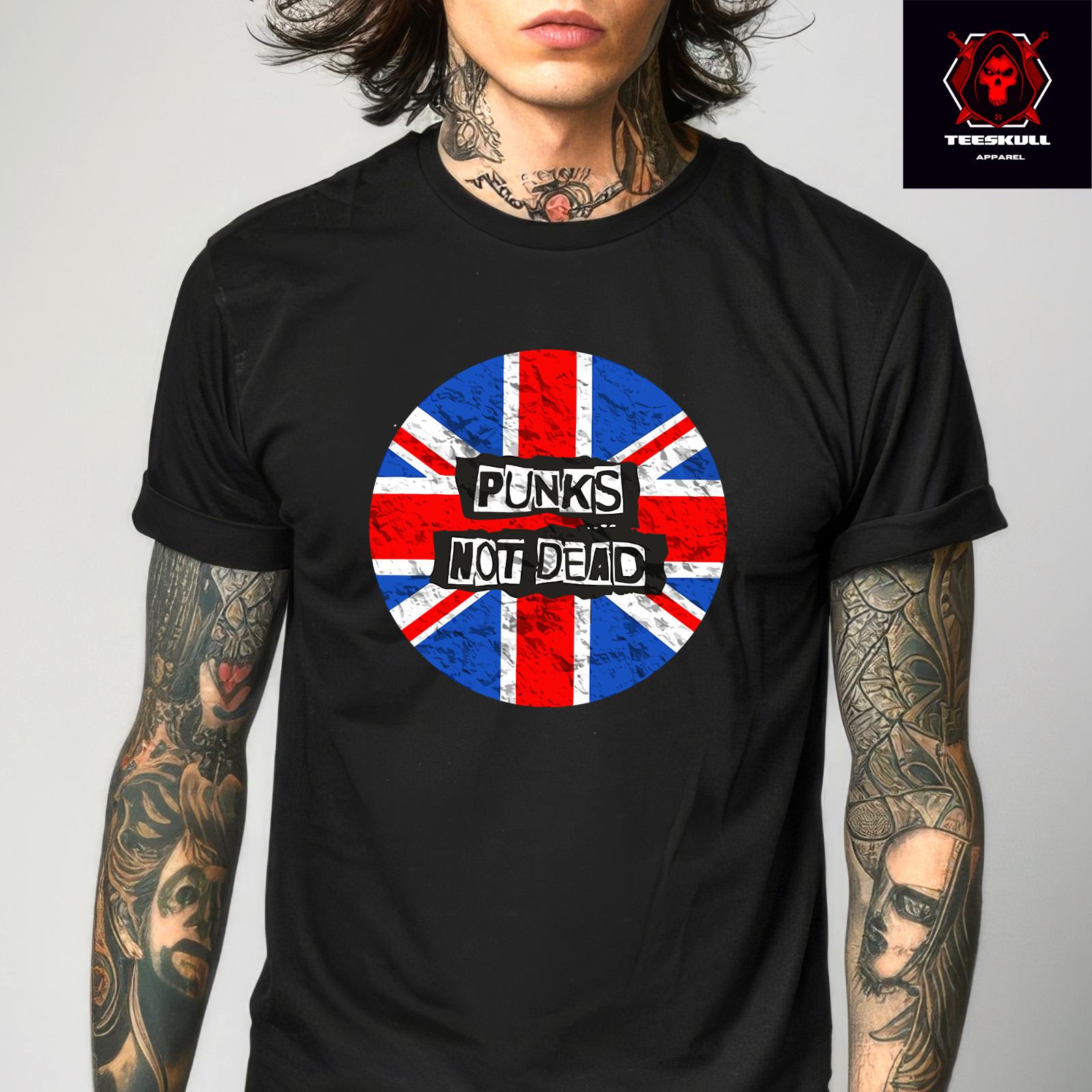 26 Punk s Not Dead Rock Band Tee Unisex Heavy Cotton T-SHIRT S-3XL  Unisex T-Shirt L