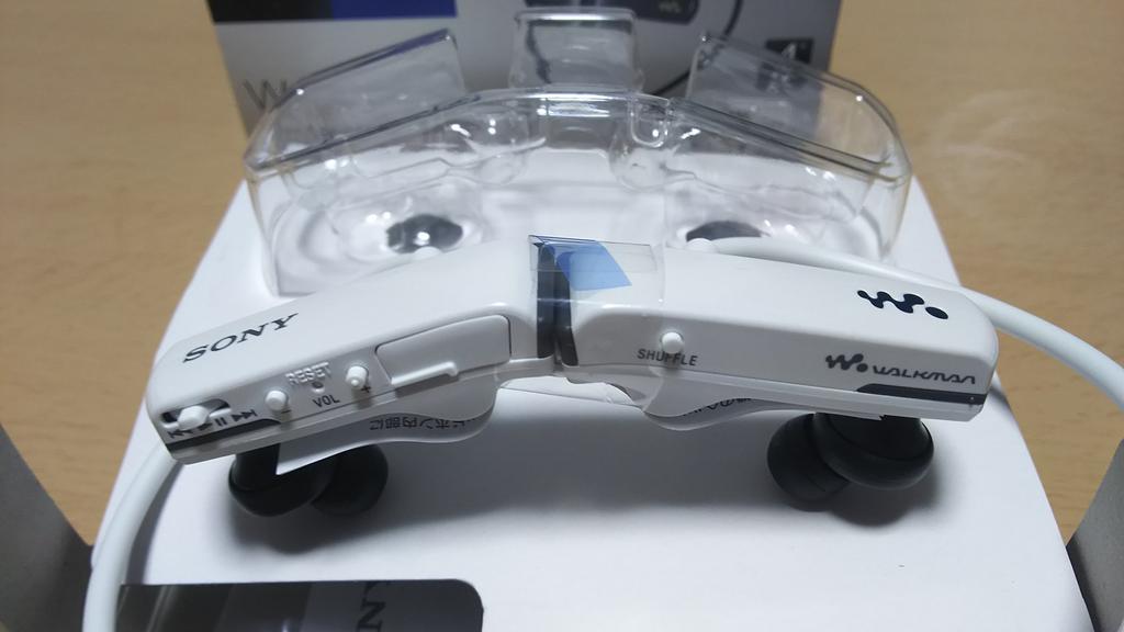 Sony Walkman W Series with Integrated Headphones, W253, White, NWD-W253/W