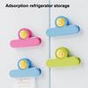 2Pcs Magnetic Bag Clips for Food Storage, Airtight Chip Clips, Sealing Clips for Snacks Coffee Powder, Fridge Magnet Organizer