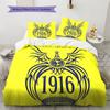 Club América  Pattern Bedding Quilt Set  Home Decoration  Gift (1 * duvet cover + 2 * pillowcase  without core)