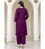 Women Designer Kurta Pant Dupatta Set Indian Bollywood Top Tunic Kurti Salwar Suit Dress