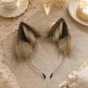 Faux Animal Ears Headband Soft Hair Accessory Fashionable for Themed Events