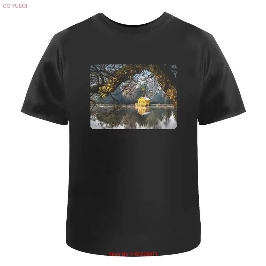 House on a Lake T Shirt 100 Cotton S 2XL TA040275 vintage Washed Stylish streetwear designer clothes Unisex Versatile graphic
