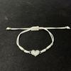 Adjustable Braided Bracelet Comfortable Glowing Heart Bracelet Lucky Knot Bracelet Love Heart Jewelry For Special