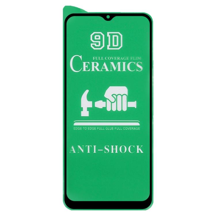 For Samsung Galaxy F02s 9D Full Screen Full Glue Ceramic Film
