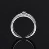 Korean Style Adjustable Multi-layer Zircon Stackable Ring for Women