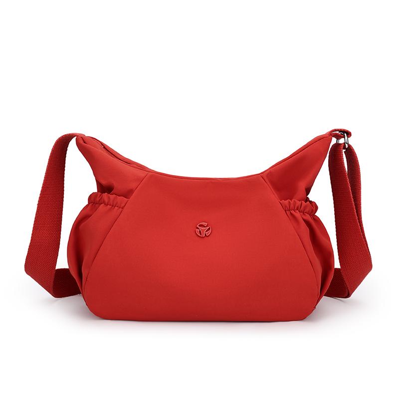 Nylon Shoulder Bag Lightweight Crossbody Bag Large Capacity Women's Bag