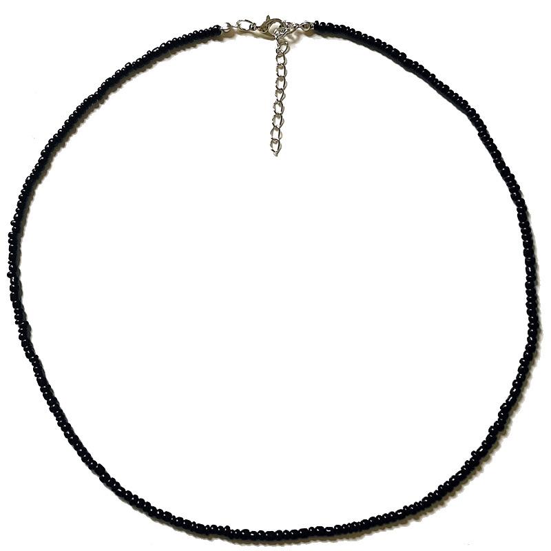 50cm Colorful Bohemian Seed Bead Choker Necklace – Perfect for Halloween & Christmas