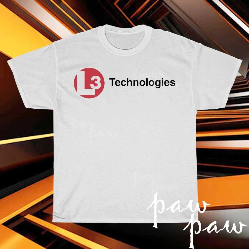 New L3 Technologies Logo Men s T Shirt Logo American T-Shirt Funny Size S to 5XL 2XL