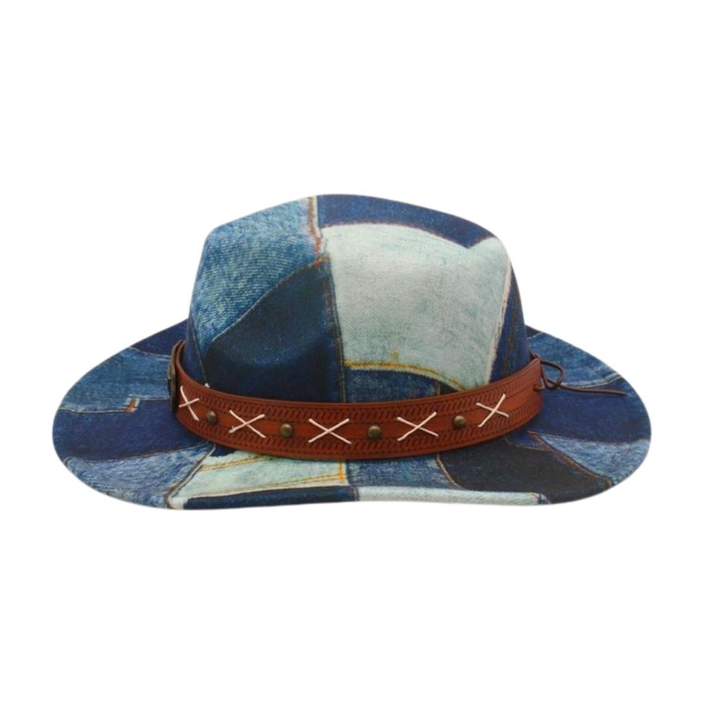 Retro And Old Bull Head Jazz Hat Spring And Summereuropean, American And Western Cowboy Hat Four Seasons Sunshade Mountaineering Outing