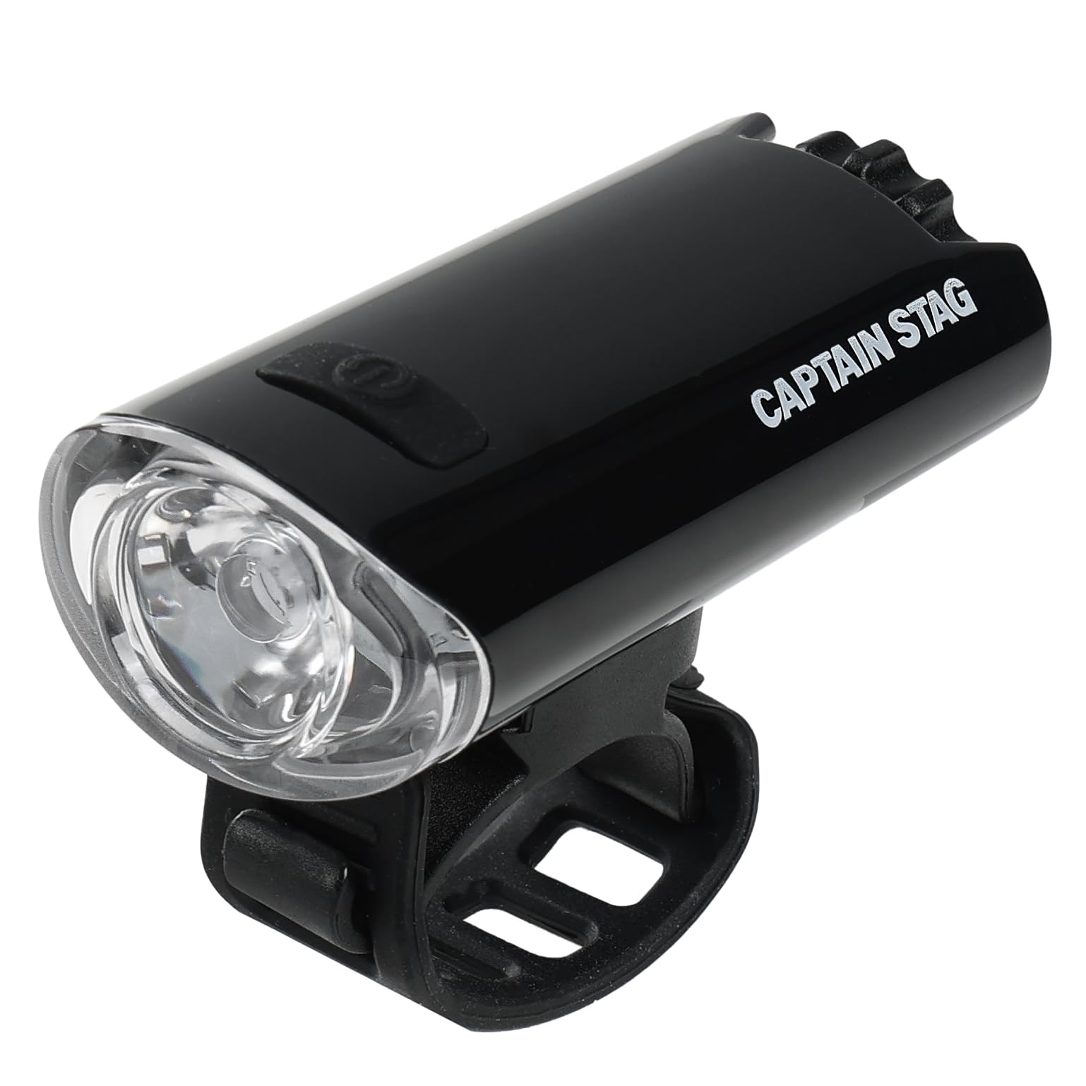 

Captain Stag Bicycle Light 1W LED Front Light Beam Candela Black Headlight, [Round Pattern/2500 Brightness/Waterproof] Y-7895 чёрный