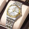POEDAGAR Luxury Woman Watch Week Date Waterproof Luminous Business Women's Watch Stainless Steel Quartz Casual Watches For Women