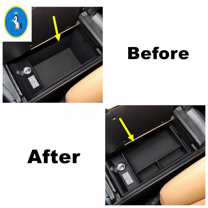 Auto Mittelarmlehne Aufbewahrungsbox Mittelkonsole Aufbewahrungs-Organizer-Schale Zubehör Für Lexus ES ES250 ES300h ES350 - 2025