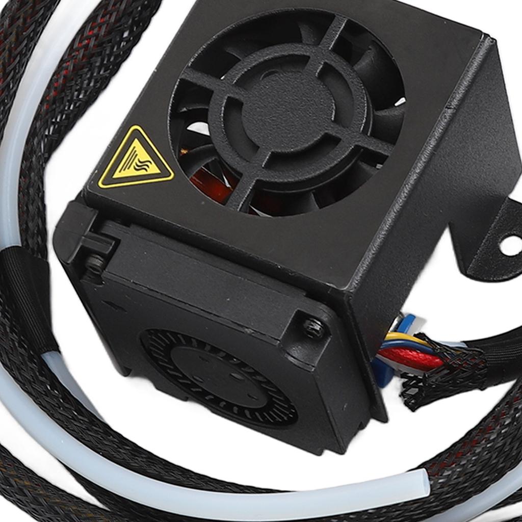 24V Extruder Head 3D Printer Hot End Extrusion Head with Silicone Cover Aluminum Heat Block for CR‑10 Series