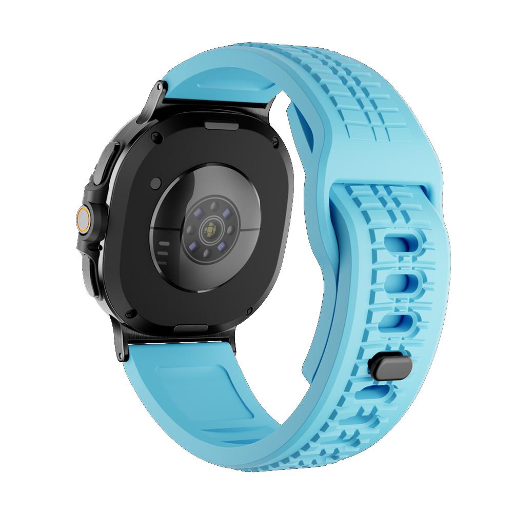 Sports Silicone Bracelet for Samsung Galaxy Watch Ultra 2025 47mm Soft Wrist Straps for Galaxy Watch 8 Classic 46mm 8 40mm 44mm