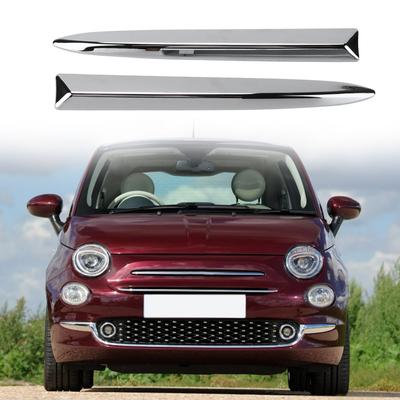 Car Front Bumper Upper Frame Trim 735455041 Replacement For FIAT 500 2007‑2015