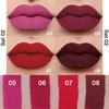 Sada 4 tenkých rtěnek Pevný lesk na rty Matný / Hydratační make-up na rty Kosmetika Dárek pro dívky ženy 1,5 g*4 Kosmetika Make-up
