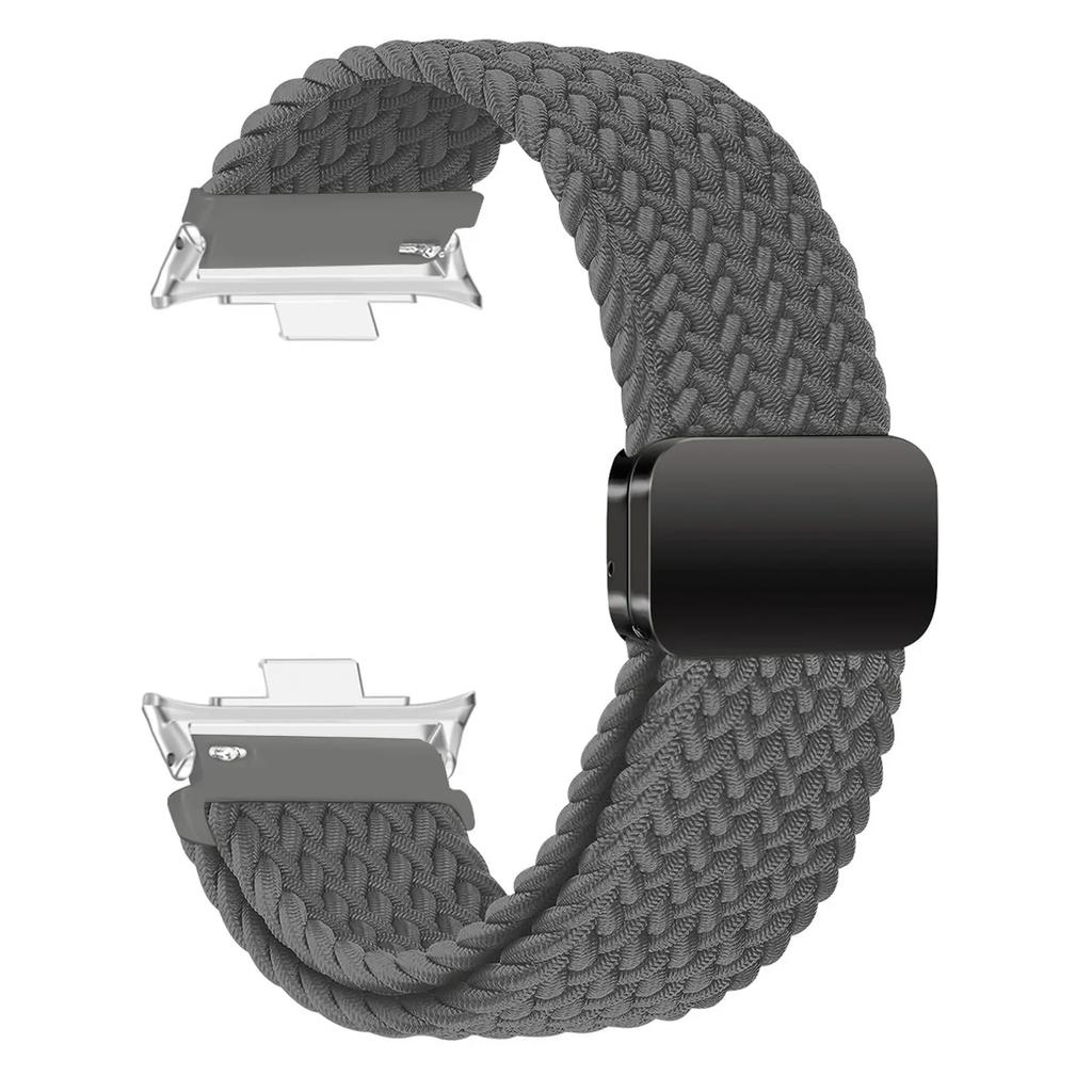 Magnetic Loop for Xiaomi Redmi Watch 5 4 Strap Adjustable Braided Sport Nylon Replacement Belt Correa Bracelet for Miband 9 8Pro