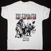 Vtg THE EXPLOITED ARMY LIFE Heavy Cotton White Full Size Unisex Shirt TR607 Unisex T-Shirt