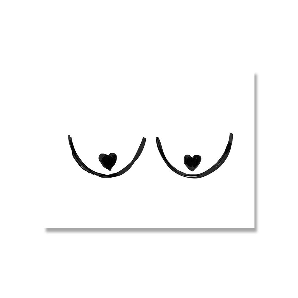 

Абстрактная однолинейная картина для лица, картина зебры, грудь, спина, минималистичный настенный художественный холст, печать плакатов, скандинавская картина, домашний декор 21x30cm No Framed