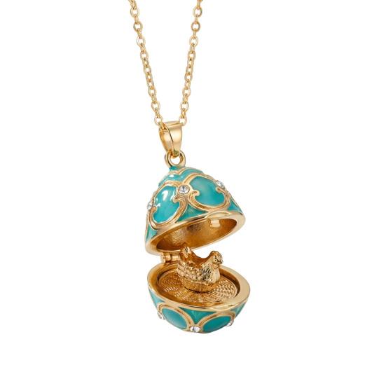 Elegant Retro Style Necklace Copper 2.7 Cm 1 Pc