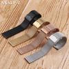 1.0 Milanese Mesh Loop Stainless Steel Watch Band Bracelet 18mm 20mm 22mm 24mm Bracelet 3mm Thickness Strap for DW for Omega