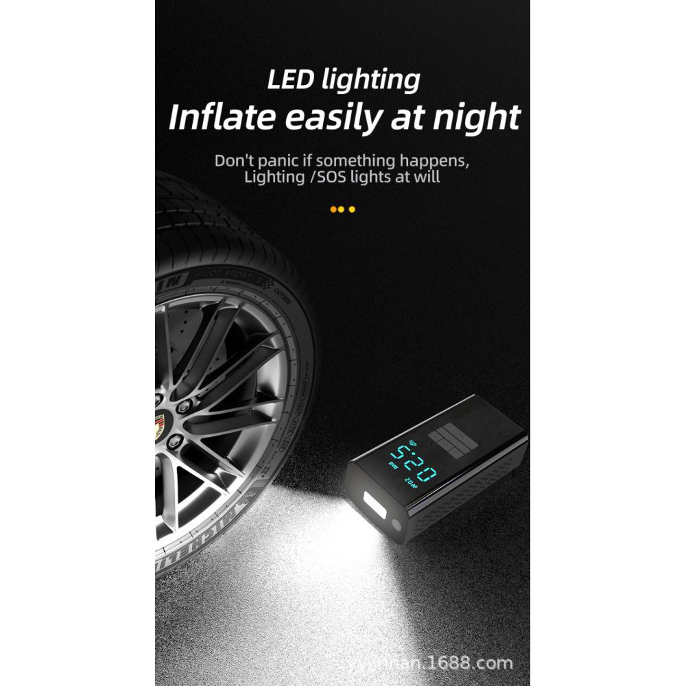 Bezprzewodowa pompka powietrza do samochodu przenośna do samochodu pojazdu terenowego pojazdu elektrycznego roweru pompka do opon