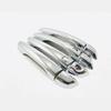 FOR 2017- HYUNDAI Elantra ABS Chrome Side Door Handle Cover Trim Smart hole