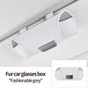 Car Eyewear Organizer Car Glasses Case Suede Material Magnetic Sun Visor Holder Car Accessories Interiors