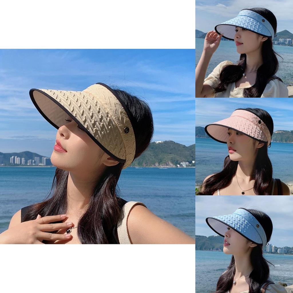 Summer Outing Sun Hat With Large Brim Breathable Sunshade For Women And Casual Wear