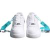 Unisex Air Force 1 Low-Top Deconstructed Pure White Sneakers