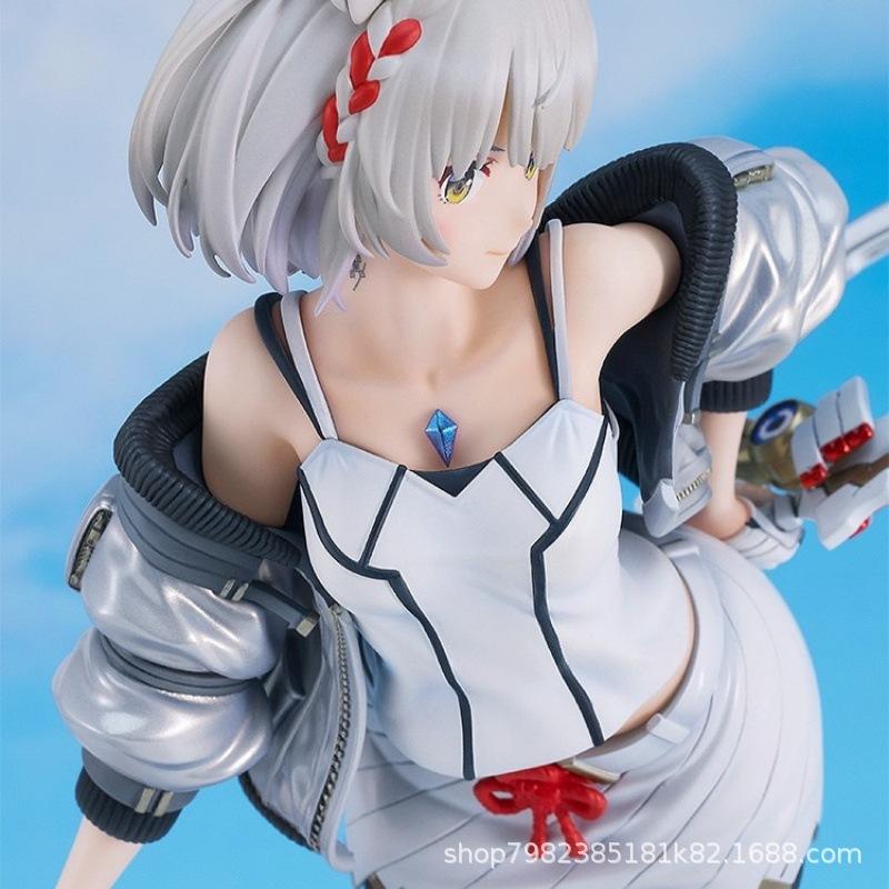 23cm Mio Standing Pose Anime Figure Model Statue Collection Desktop Decoration Ornament Toy Gift For Fans Kid Friendly Entertaining Fun Play Safe
