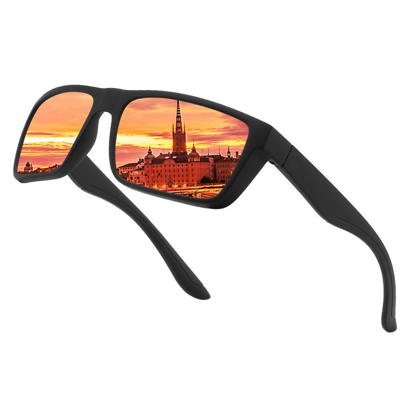 New European American Cycling Sunglasses With Colorful Coating Driving Night Vision Goggles Outdoor Fashionable Trend