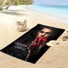 Blutdurst: Vampire Diaries Strandtuch Outdoor Camping Strandtuch für Urlaubsfotos Schwimmen Saugfähiges Badetuch schnelltrocknendes Badetuch Strand