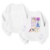 Children's Fashionable Lightweight Long-sleeved Round Neck Pullover With Pockets Printed Pullover