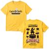 Film Backrooms Cap'n Clark's Impero Ottomano Magliette Pirata Uomo Donna Abbigliamento Casual Cotone Oversize Maniche Corte Magliette