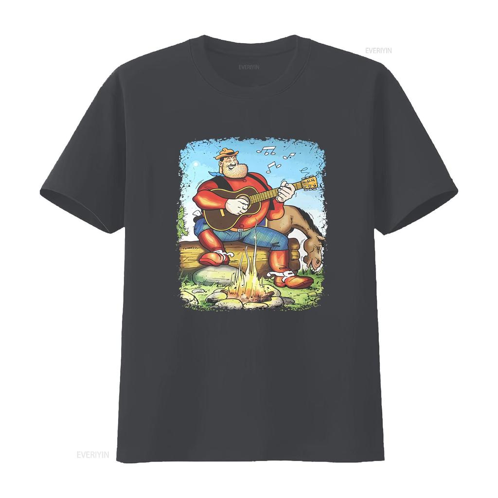 Desperate Dan T Shirt Vintage Comics Streetwear Vintage Washed Designer Clothes Top For Everyday Wear Breathable Comfortable