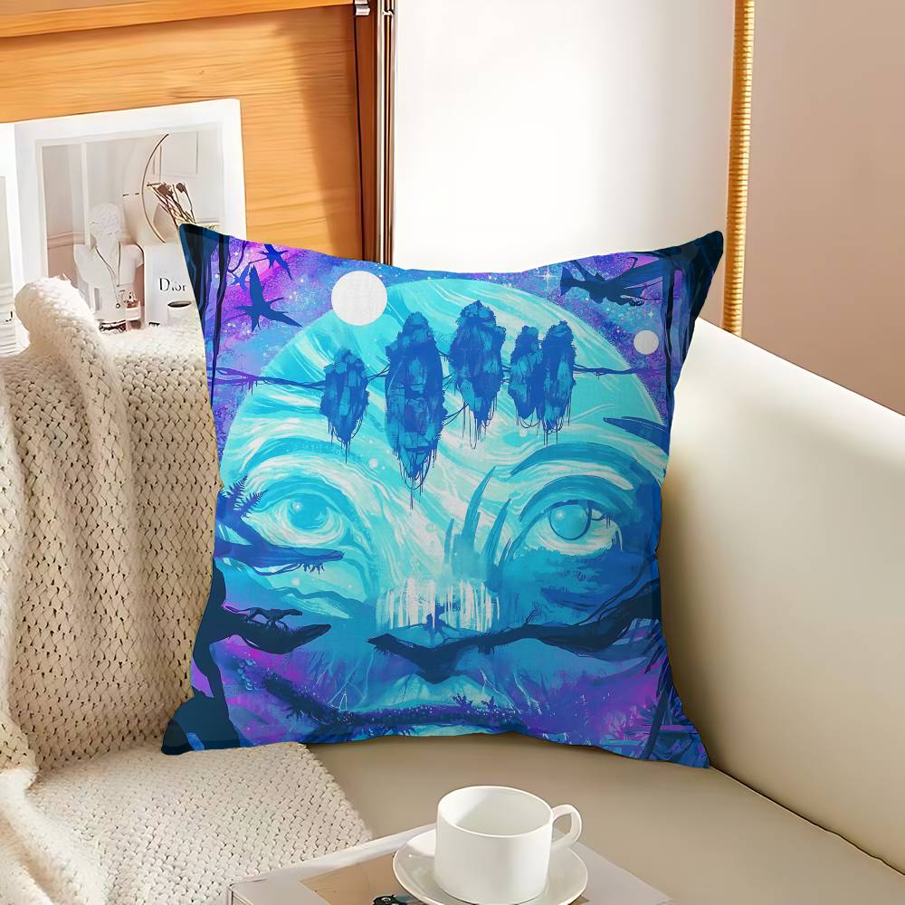 Classic Fantasy Movie A-Avatar Cushion Cover Pillow Cover Decor Pillowcase Printed Cushion Case For Couch