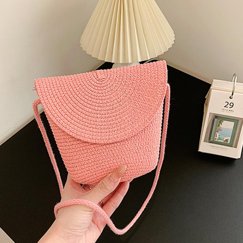 Handbag French Straw Woven Bag Shoulder Bag Sen Series Bag Pastoral Crossbody Bag Summer Bag