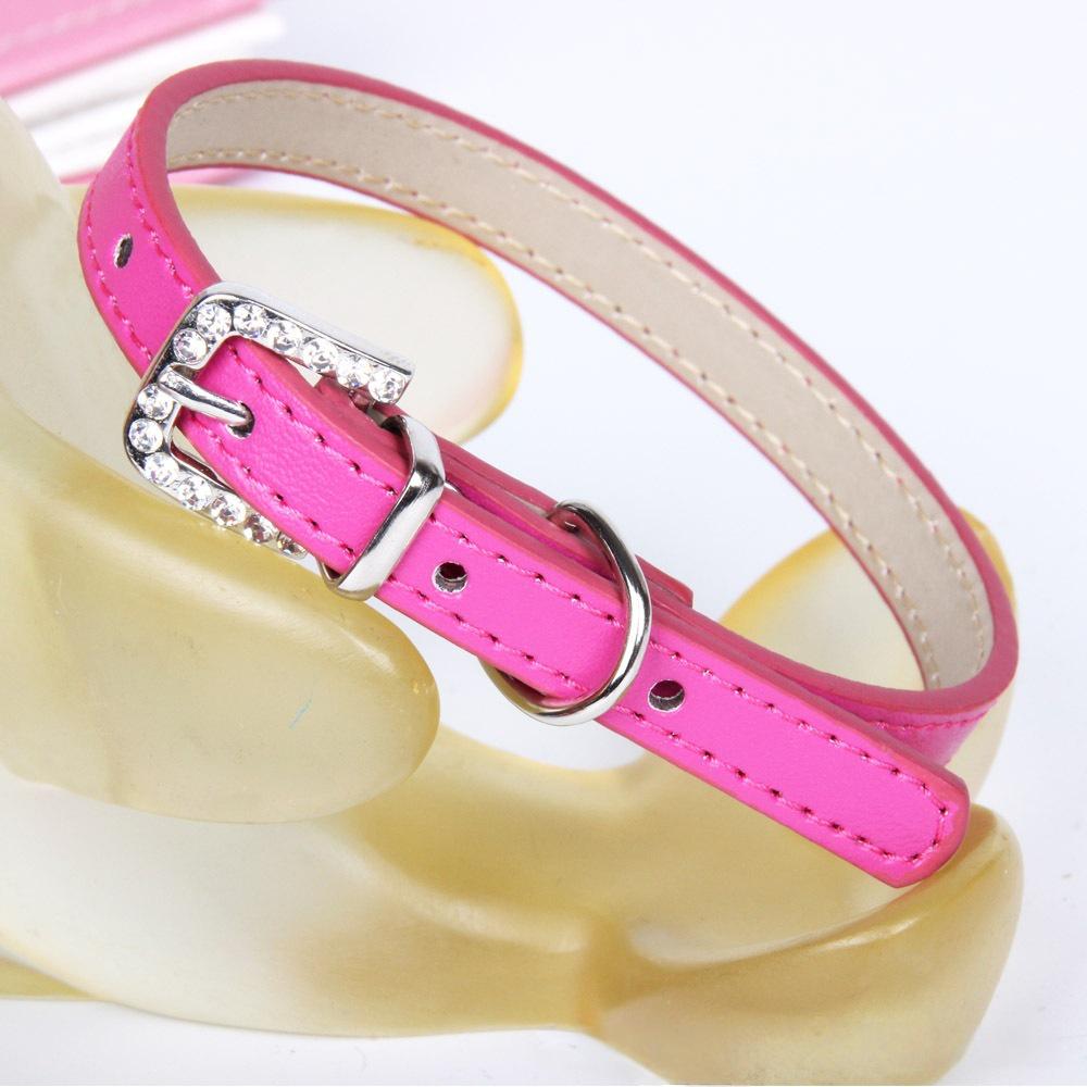 Curated Cat & Dog PU Leather Hanging Neck Collar & Leash - European & American Style