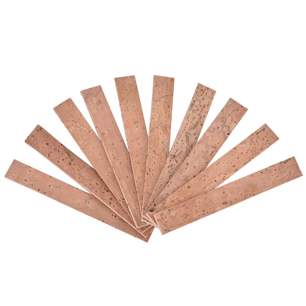 10er Set Klarinettenhalsstück Korkblatt Instrumentenreparatur Zubehör